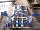 Тележка для перевозки бревен и металлопроката Лесопилов с лебедкой